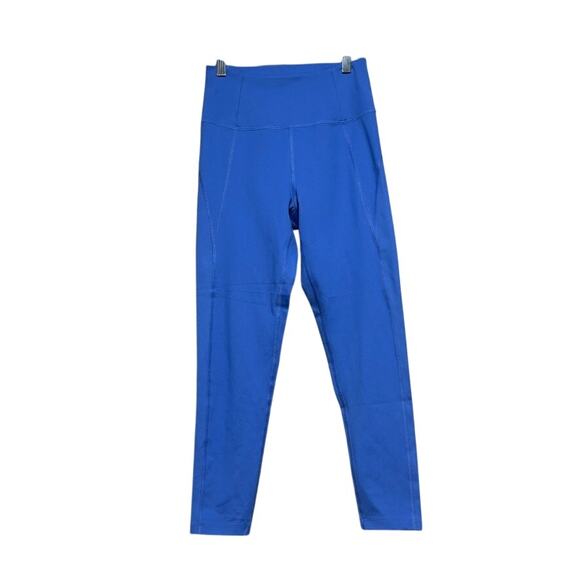 girlfriend collective Pants - Girlfriend Collective Blue Compressive High-Rise Leggings XS (No Size Tag)